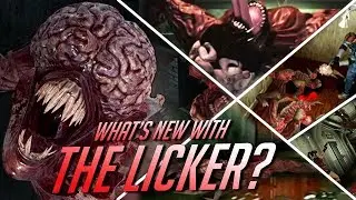 The Licker Resident Evil 2 Remake - (Claire and The Licker Gameplay Analysis)