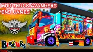 [CINEMATIC] MOD CANTER AVANGERS END GAME | FREE MOD DOWNLOAD | BUSSID V3.2