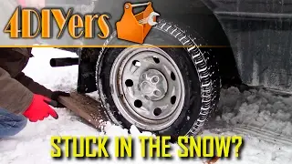 DIY: How to Get Your Vehicle Unstuck in the Snow