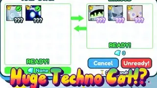 🎮HUGE TECHNO CAT⁉️ - *Trading Montage #5* | Pet Sim X
