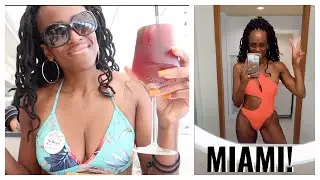 WE IN MIAMI BIHHHH! 🏖️ 🍾 ✈️