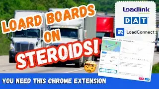 DAT & Loadlink! Booking Loads Just Got 10X Easier with LoadConnect's Chrome Extension ✅