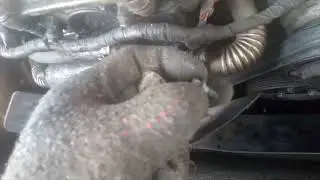 Land Rover Discovery 2, removing the viscous coupling.