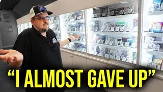 He Built A Dream Card Shop From His Basement