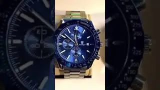 2023 New Fashion Mens Watches Stainless Steel Top Brand Luxury Sport Chronograph Quartz WithWatch Fo