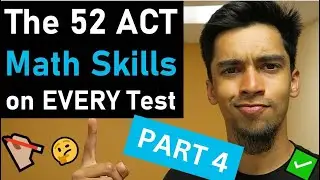 5 Academy's 52 ACT® Math Problem Types PART 4 | 5 Academy's ACT® Math Strategies and Tips