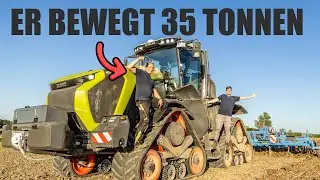 Justus bewegt 35 Tonnen über den Acker🔥 | AgrarNils