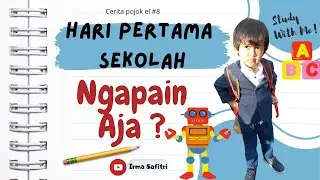 HARI PERTAMA SEKOLAH . NGAPAIN AJA ❓❓MASIH MALU MALU