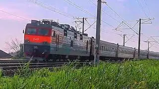 ЭП1-207 с Пассажирским поездом 462С Адлер — Уфа