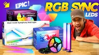5 Best RGB SYNC LED Lights for Gaming, Home Theater & Youtube Studio Setup (2026)