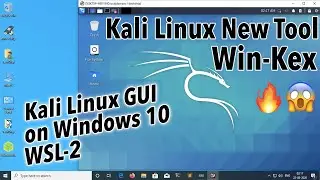 Run Kali Linux GUI Session  on Windows 10 WSL 2 using Win-Kex [Hindi]