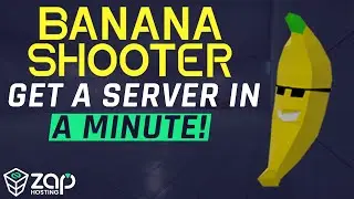 How setup Banana Shooter server in just a MINUTE! | 2024