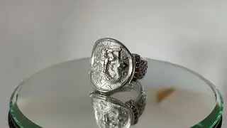 Кольцо "Абраксас" с рубинами