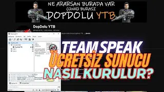 TEAM SPEAK 3/5 ÜCRETSİZ SUNUCU NASIL KURULUR - 32 KİŞİLİK SUNUCU