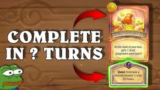 Great Quest, But Only If Completed Fast! | Hearthstone Battlegrounds