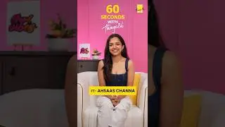 Get to know Ahsaas Channa is 60 secs❤️😍 #ytshorts #shorts #ahsaaschanna #60secs #goodvibes