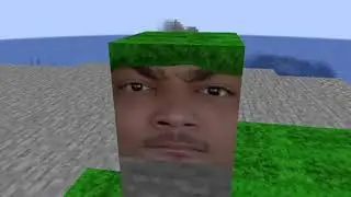 I proved he looks like a Minecraft Dirt Block