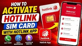 How To Activate Hotlink Sim card Malaysia | hotlink sim card Registration
