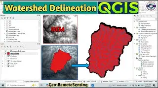 How to Delineate Watershed in QGIS | Step-by-Step Tutorial |