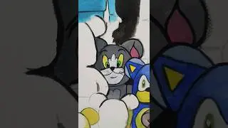 Мистер Том 🐱 #том #томиджери #творчество #bearbrick #bear #tom #tomandjerry #art #artwork