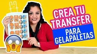 TUTORIAL - CREA TUS PROPIAS PLANTILLAS PARA TRANSFERS DE GELAPALETAS | IMPRESIONES COMESTIBLES
