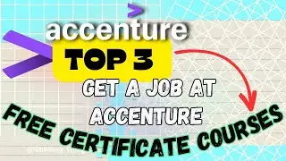 Way To Get Free Accenture Certificates | Accenture Course | Premium Certificate Course