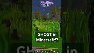 GHOST in Minecraft!? #minecraft #shorts