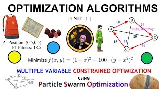 Solve Multiple Variable Optimization Using Particle Swarm Optimization ~xRay Pixy