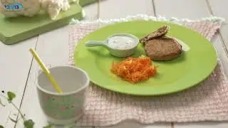 אוכל אצבעות לתינוקות מגיל 9 חודשים - לביבות כרובית וטחינה אפויות | מכבי שירותי בריאות
