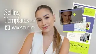 Selling Templates on Wix Studio's New Market Place 👩‍💻