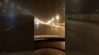 В Москве первый снег.  23.10.2017