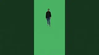 free green screen human walking #short