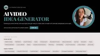 Video idea generator
