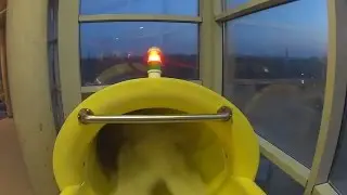 Scary Tower Water Slide at Aquapolis Aquapark