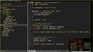 Rapidly Iterating on Microservices using Docker, Kubernetes, and Node js