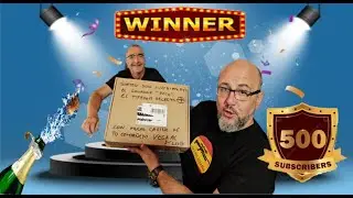 Entrega de premio 500 suscriptores de VEGA AC VLOG