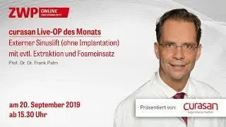 Externer Sinuslift (ohne Implantation) mit evtl. Extraktion und Foameinsatz