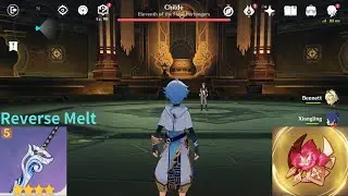 Lvl 80 Chongyun Reverse Melt vs Lvl 90 Childe | Genshin Impact