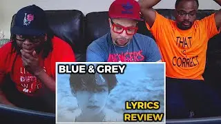 Just SPEECHLESS | BTS - BLUE & GREY - REACTION (Song and Lyrics Review)