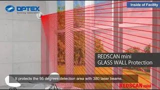 OPTEX - REDSCAN mini - RLS-2020 - GLASS WALL Protection
