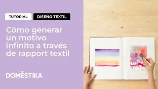 Tutorial diseño textil: cómo generar un motivo infinito a través de rapport textil