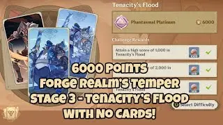 [No-Card TCG] 6000 Points Stage 3 Forge Realm's Temper Event Genshin Impact TCG
