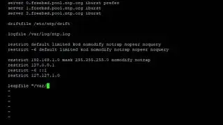 FreeBSD NTP сервер