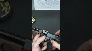 Thompson submachine gun in 1/2 scale burst firing