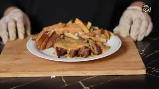 The Classic Beef Steak with Thick Potato Fries
