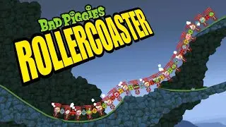 Bad Piggies Rollercoaster