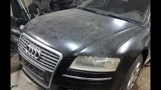 Audi A8 D3 ,в поисках тепла...