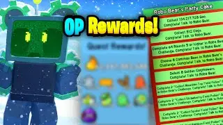 I Lost My Sanity to Robo Bear's Beesmas Quest.. | Bee Swarm Simulator