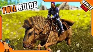 A FULL GUIDE ON HOW TO TAME AN EQUUS | ARK How To Tame Series