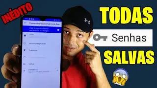 INÉDITO!! AONDE FICA TODAS AS SENHAS SALVAS EM SEU CELULAR ANDROID!!